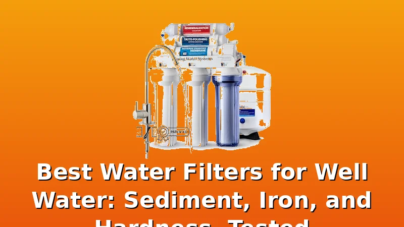 Best Water Filters for Well Water: Sediment, Iron, and Hardness, Tested - PureStream review with measurements and honest opinion
