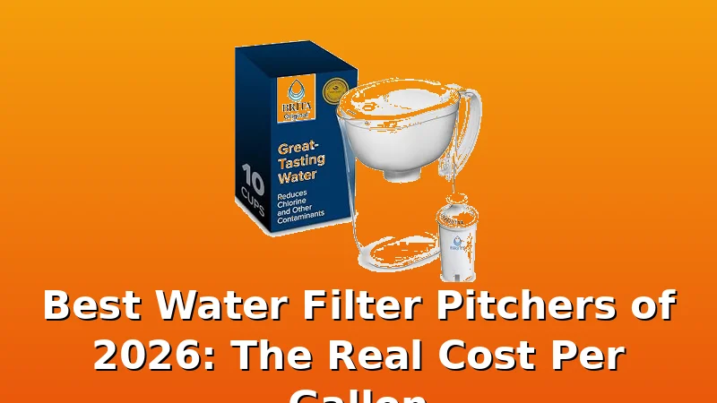 Best Water Filter Pitchers of 2026: The Real Cost Per Gallon - PureStream review with measurements and honest opinion