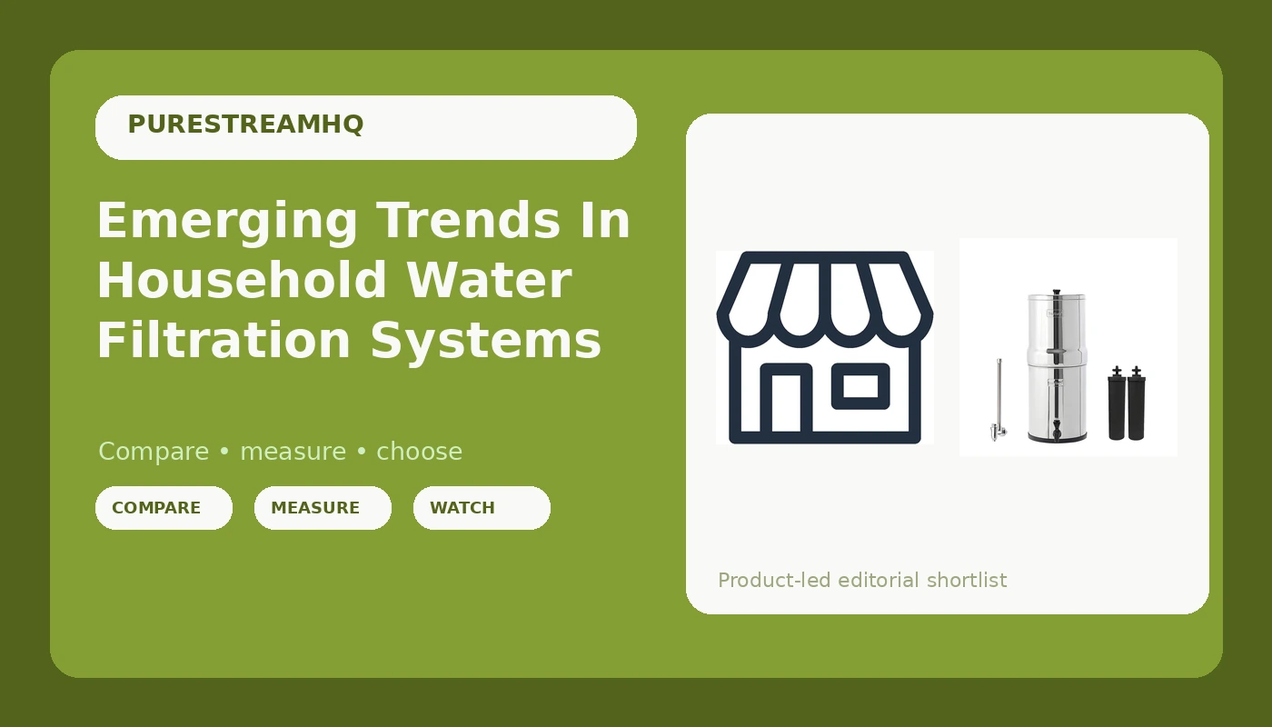 Emerging Trends In Household Water Filtration Systems - PureStream review with measurements and honest opinion