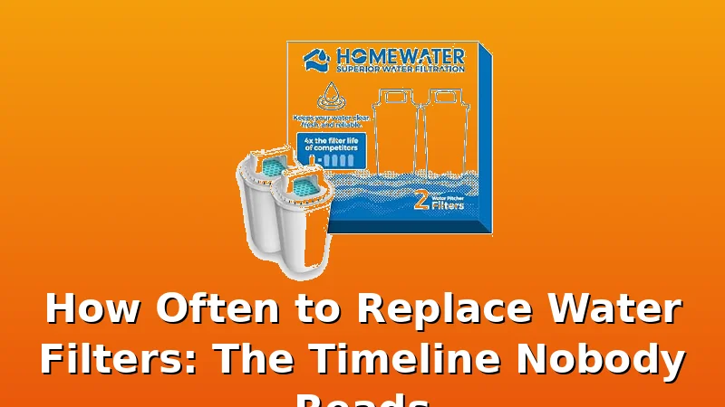 How Often to Replace Water Filters: The Timeline Nobody Reads - PureStream review with measurements and honest opinion