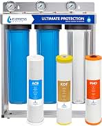 Express Water Whole House Water Filter System, Ultimate Protection, 3-Stage
