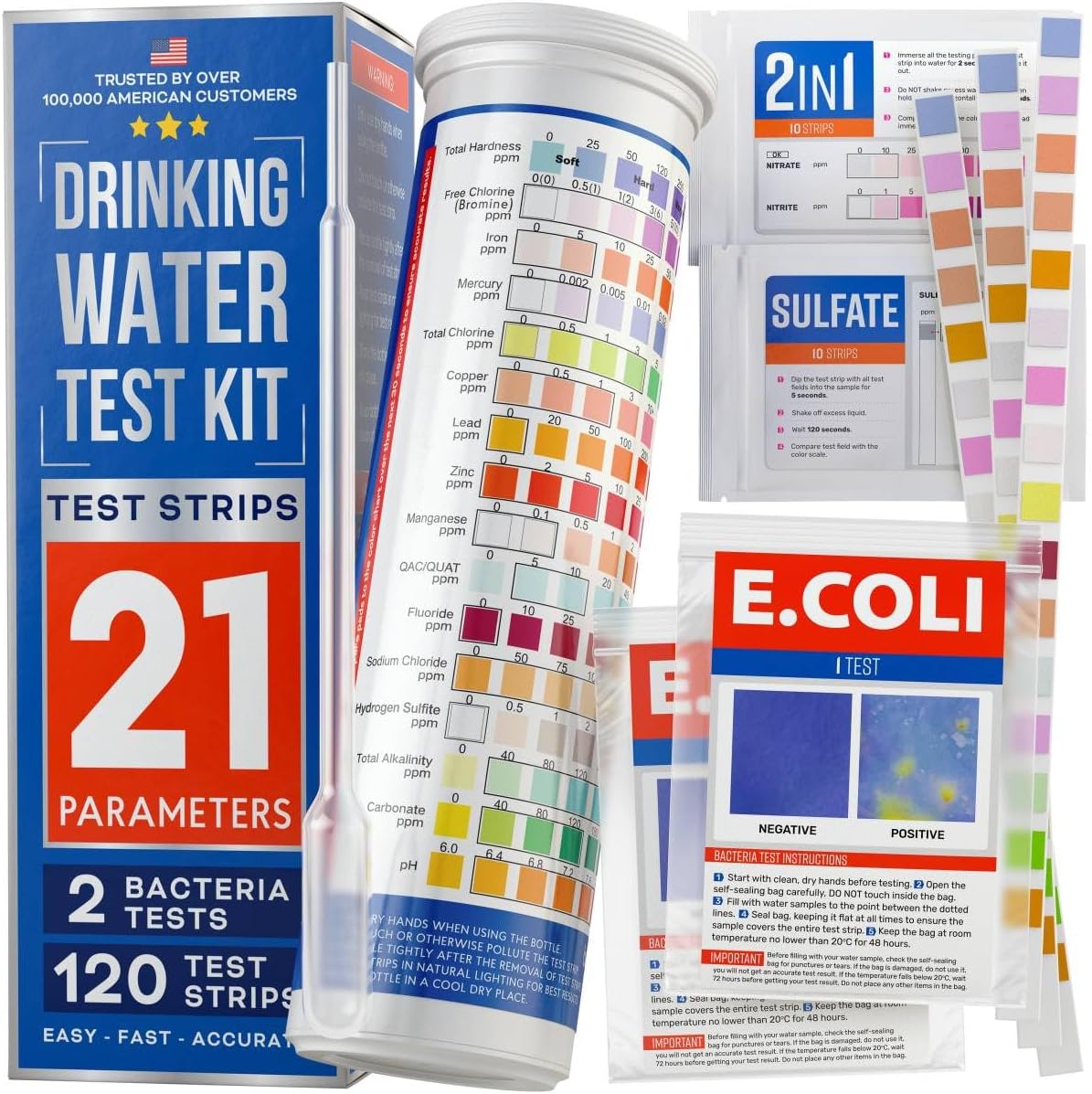 Bestprod 21-in-1 Water Testing Kit (B0CDD82YLV)