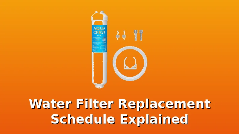 Water Filter Replacement Schedule Explained - PureStream review with measurements and honest opinion