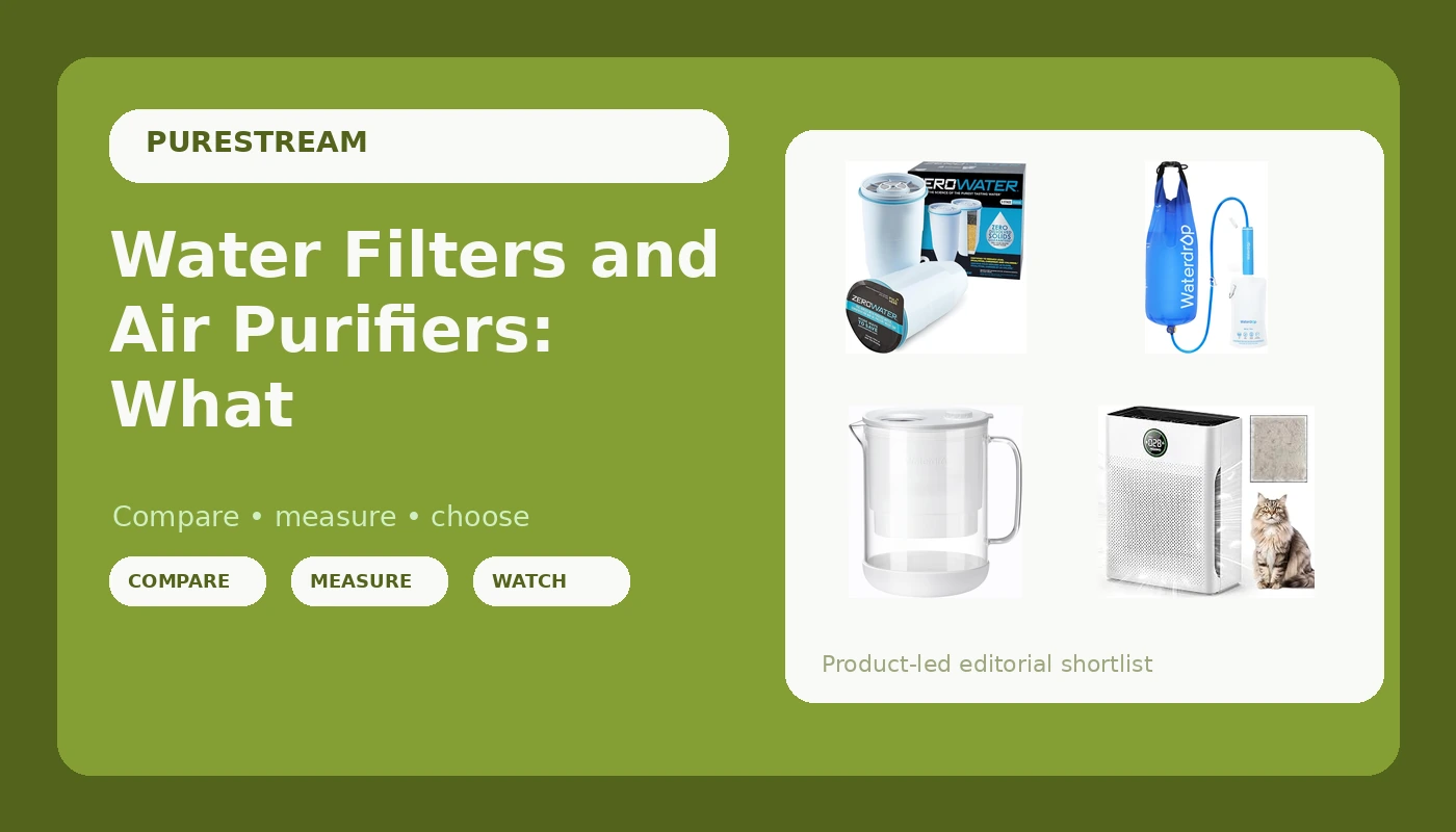 Water Filters and Air Purifiers: What's Worth Buying for a Cleaner Home